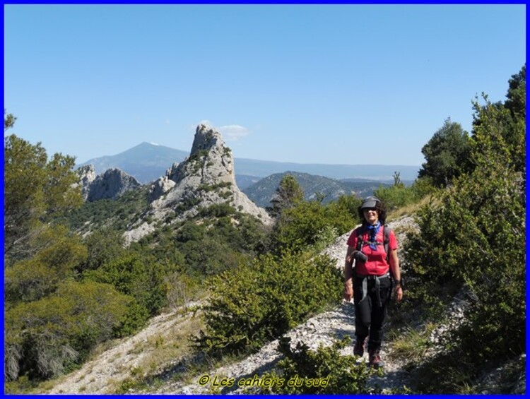 Monts de Gigondas, la dent du Turc