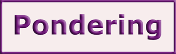Pondering