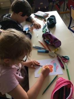 Les arts visuels au CE1 B
