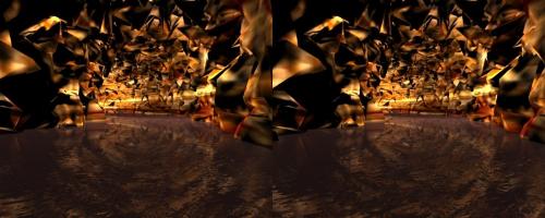 Grotte 1 en vue stéréo