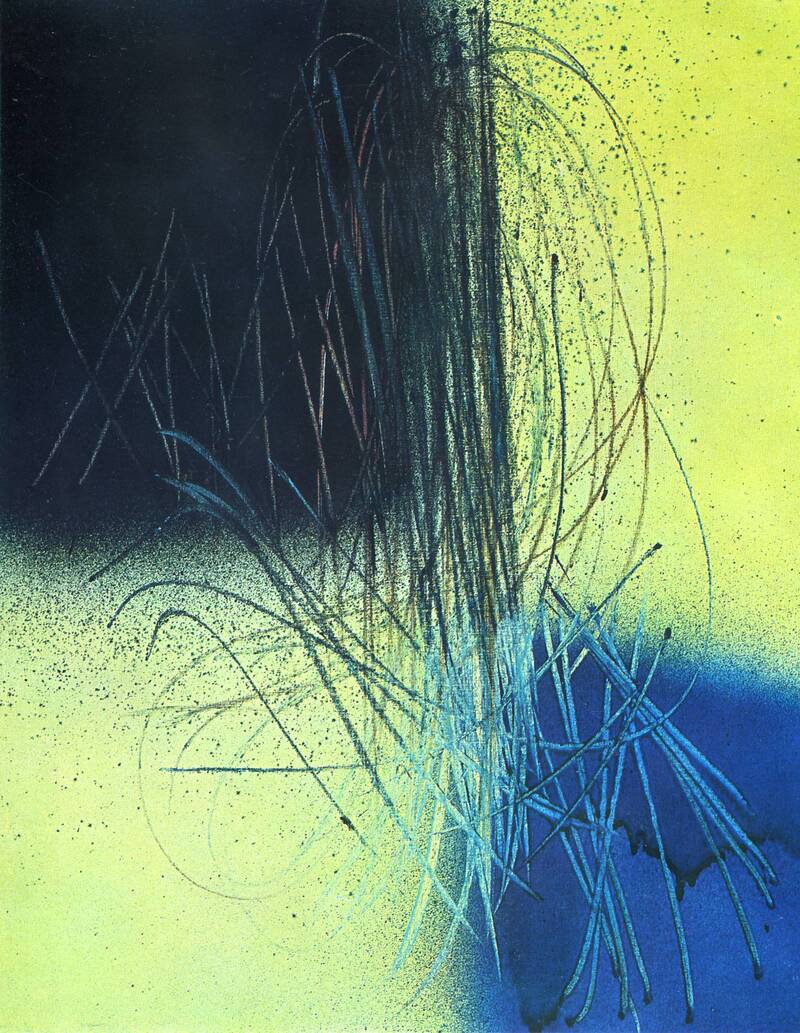 42 tableaux d'Hans Hartung 