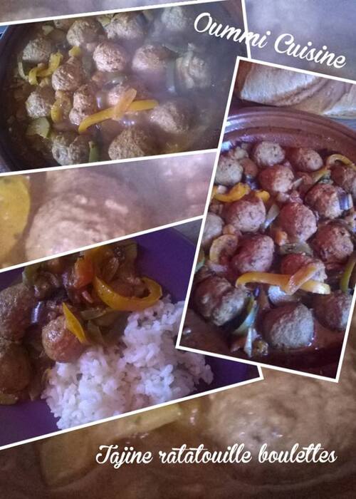 Tajine ratatouille boulettes