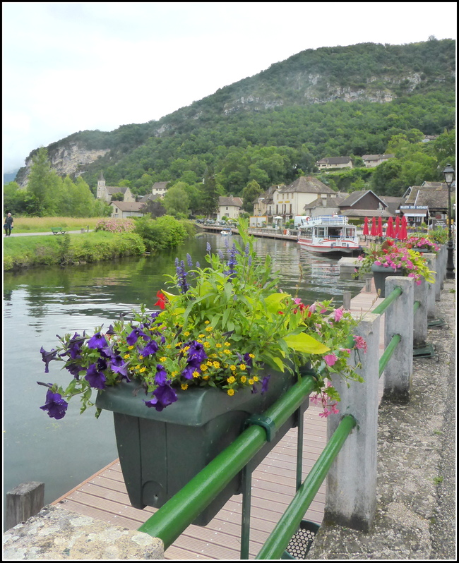 Petite balade à Chanaz, hier dimanche....