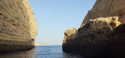 L'Algarve vue de la mer