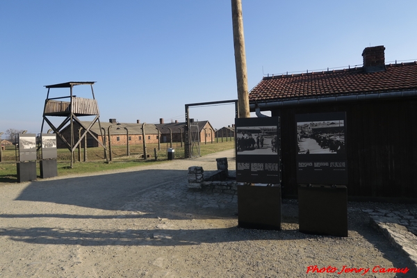 Jenry Camus s'est rendu à Auschwitz...