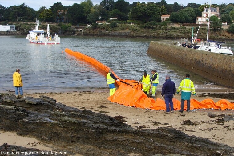 Pornic, exercice Marée Noire Plan POLMAR