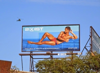 2xist turbo mens underwear billboard