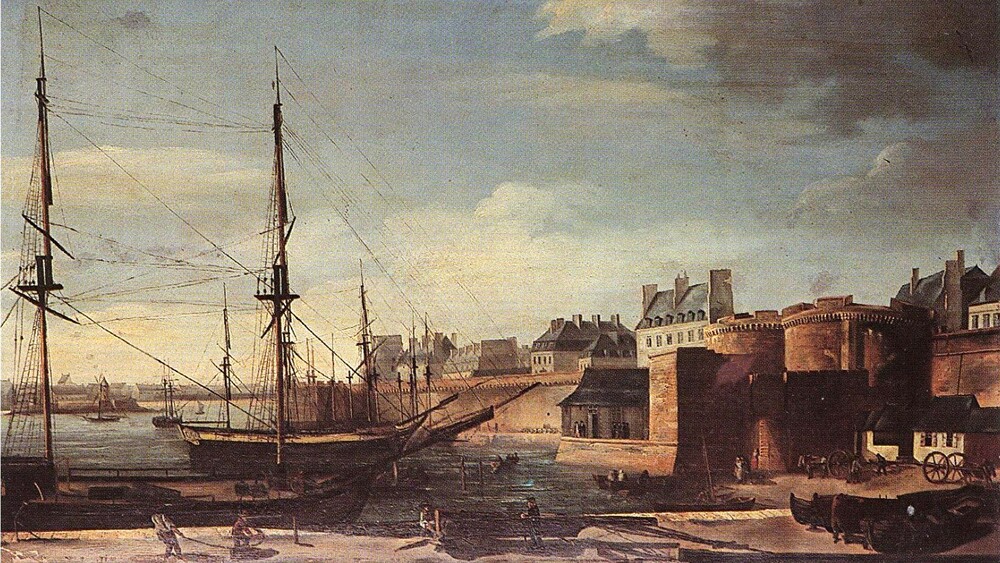 St Malo 4 /  1832-la pêche à la morue -Louis Garneray