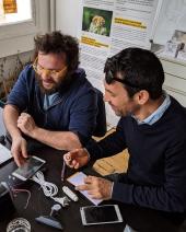 Réunion de travail pour
évaluer les prototypes
