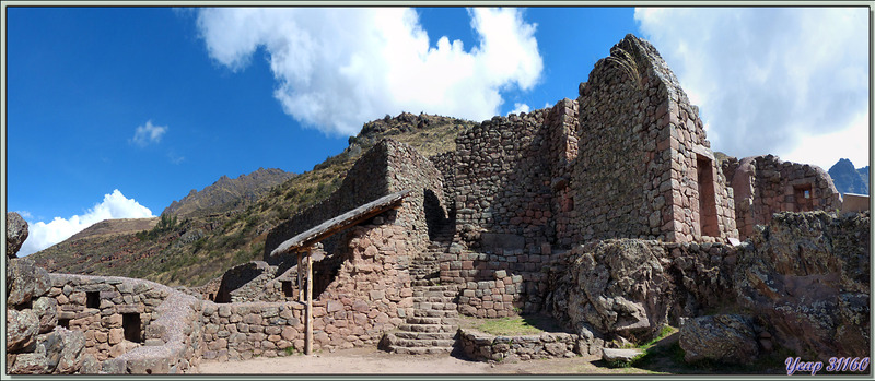 Vues panoramiques de la Citadelle de Pisac - Pérou