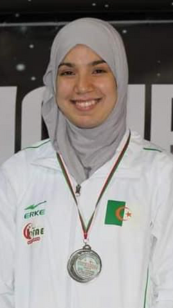 ZEBOUDJ Yousra Championne d'Afrique 2019