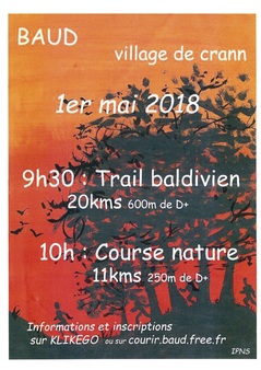 Trail Baldivien - Mardi 1er mai 2018