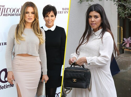 Khloé Kardashian et Kris Jenner teasent l’accouchement de Kourtney