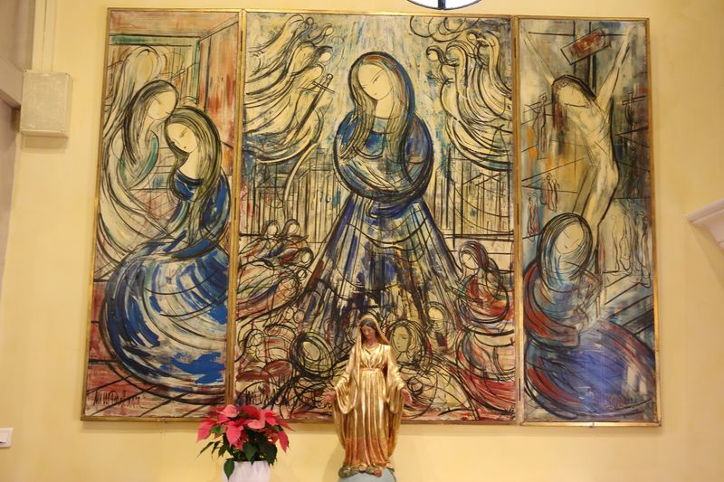 Triptyque signé Jean-Marie POULAIN