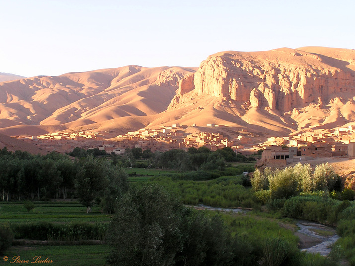 Village du Haut Atlas, Maroc