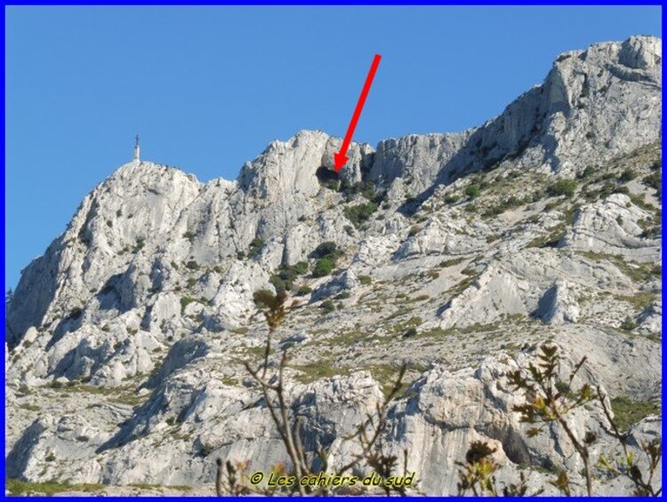 Sainte Victoire, le Garagaï et le pas du Clapier