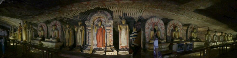 Dambulla - le temple d'or - Sri Lanka 