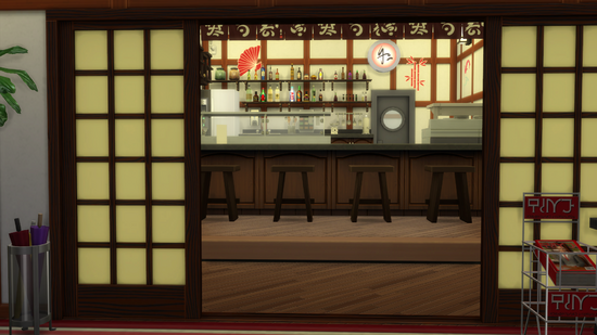 Création Sims 4 | "Royal Japan" - Restaurant 