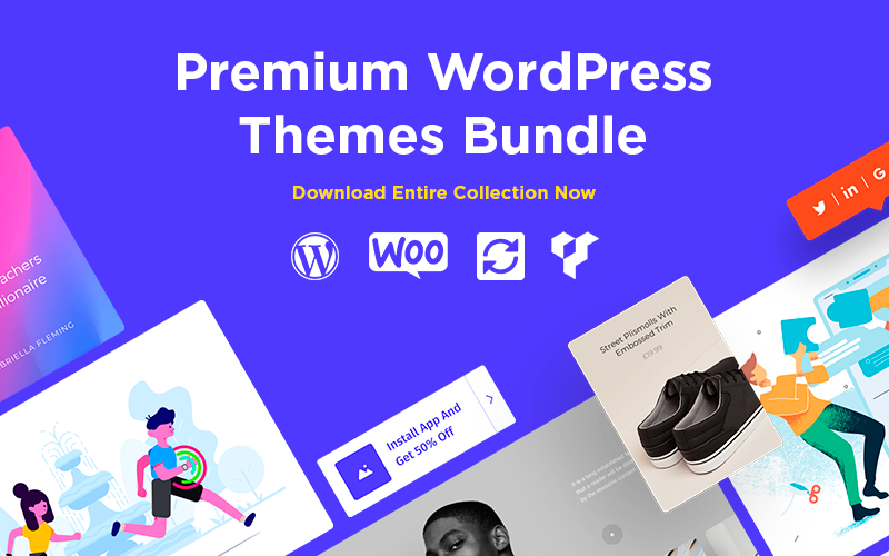 Premium Responsive Theme Bundle For WordPress From VisualModo | Lifetime