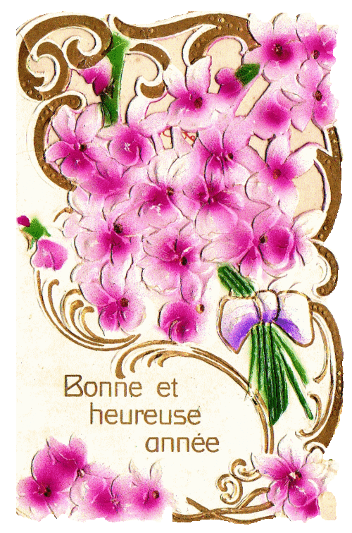 Bonne année ! Dites le avec des fleurs