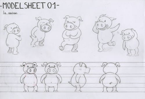 Model Sheet 01