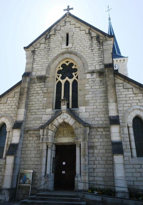 L'église Saint-Germain à Duingt 