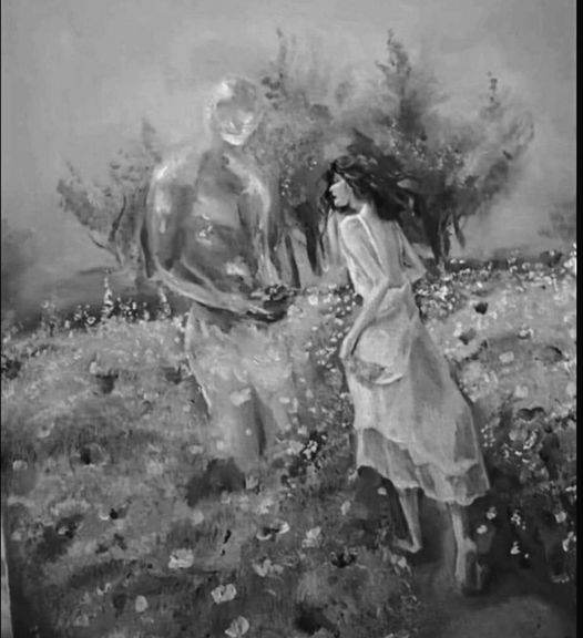 Peut être une image en noir et blanc