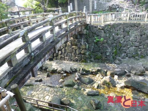 Jardin dans un ancien lit de rivière