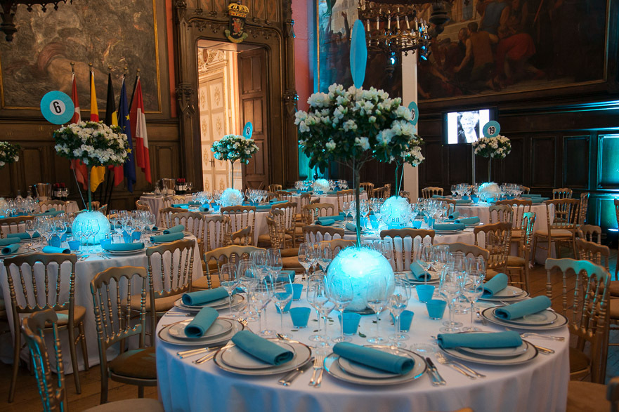 soirée de gala, Princesse Léa, Mons, l'hôtel de ville, profit des actions, 2015, fonds d'entraide Prince et Princesse Alexandre de Belgique