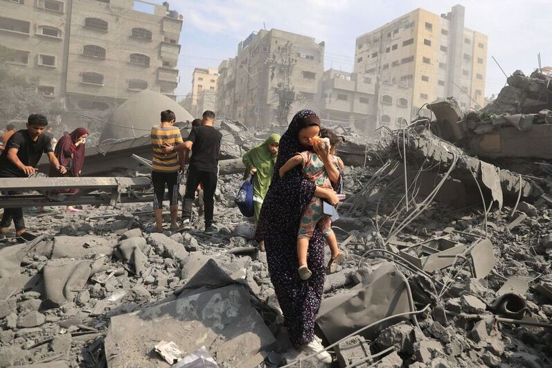 En question à la Une sur Agoravox, la mise en scène médiatique du conflit à Gaza!