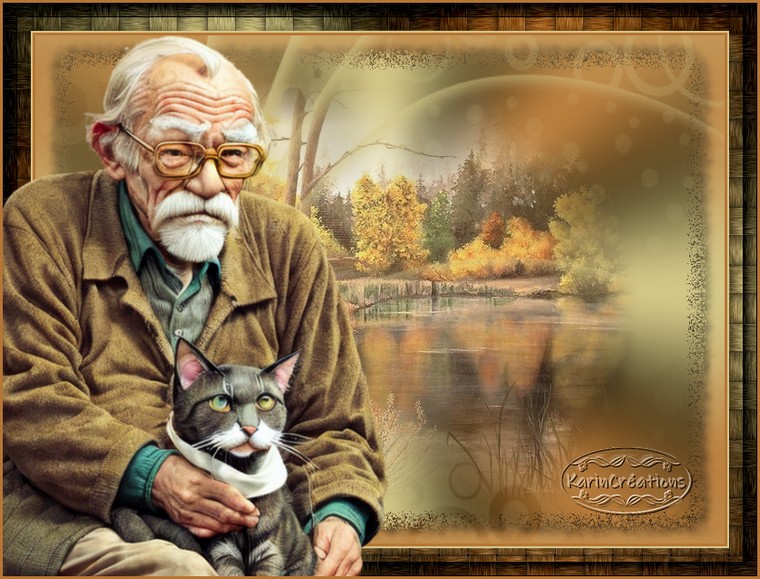 le vieil homme et son chat