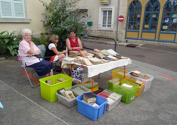 La traditionnelle Bourse aux livres et aux vieux papiers de Laignes a eu lieu le 24 juillet...