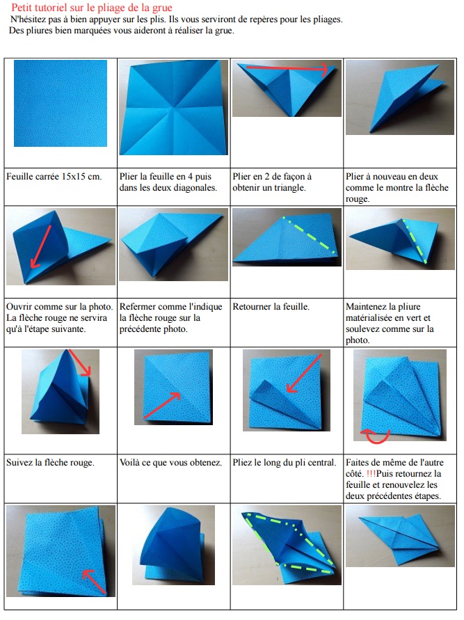 Petite envolée de grues en origami DIY - Ma petite fabrique à rêves