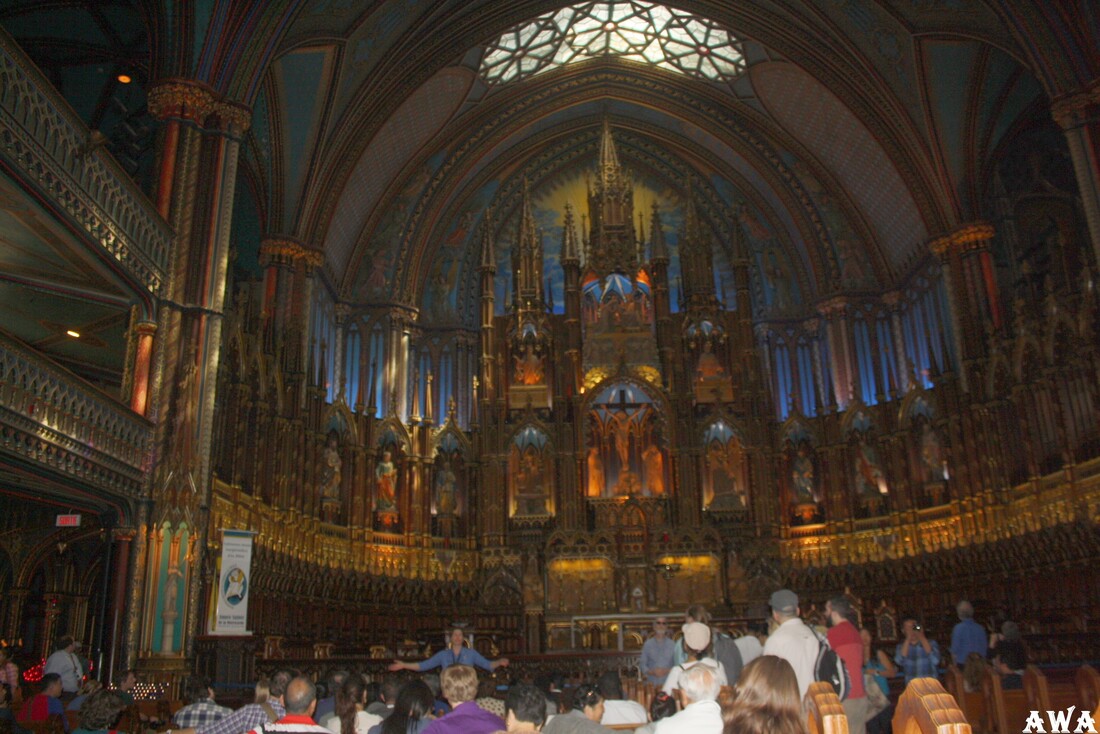 Montréal ( suite 2 ) la merveilleuse Basilique