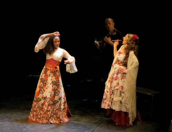 "Carmen Flamenco", un superbe spectacle de théâtre, de danse flamenco et de chant a enthousiasmé les spectateurs du Théâtre Gaston Bernard !