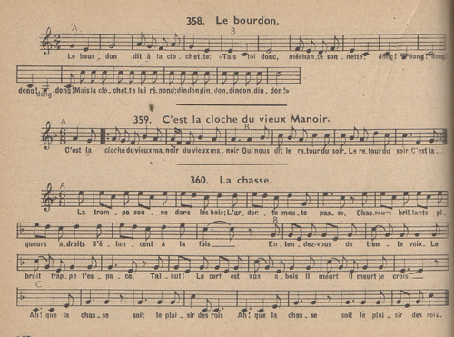 Chansons traditionnelles du patrimoine français...