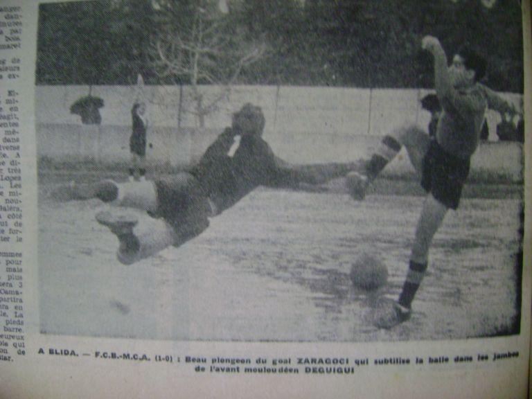 5.2.1956 à Blida FCB-MCA 1-0