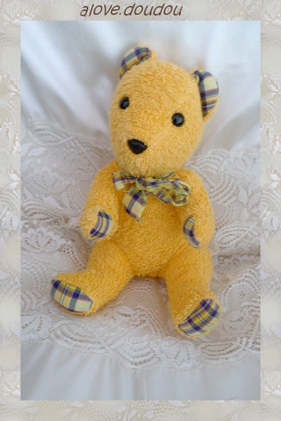 nounours jaune