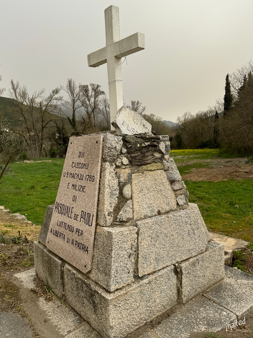 Commémoration de la bataille de Ponte-Novu en 1969