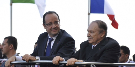 Visite éclair de François Hollande   en Algérie lundi 15 juin 2015 *** Stéphane Babey. Auteur de France Algérie, l’impossible divorce*  