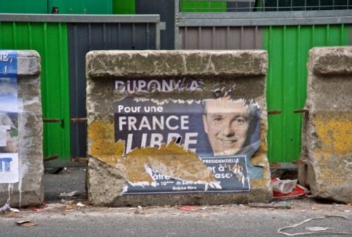 affiche présidentielle Dupont-Aignan 0