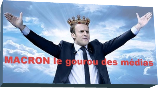 Macron le gourou des médias (Humour)
