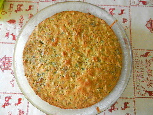 Cake aux pâquerettes