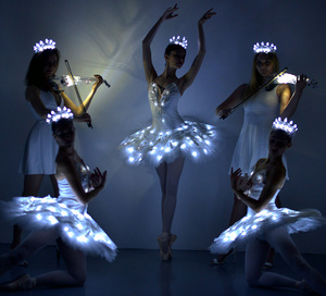 dance ballet dancers lights
