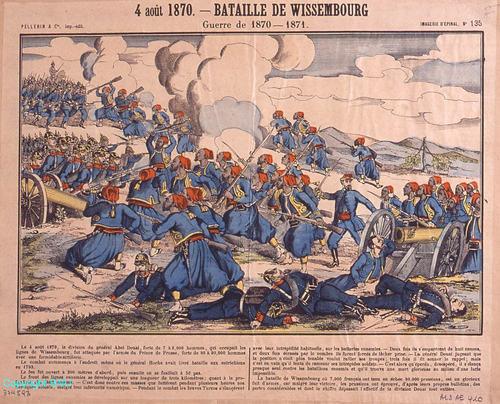 La bataille de Wissembourg