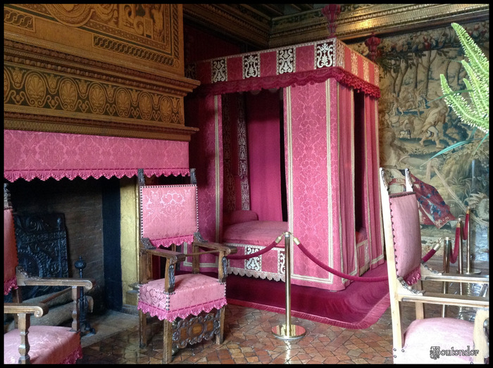 Château de Chenonceau - les chambres