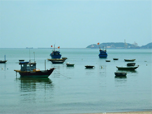 de drôles de barques de pêche