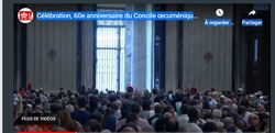 François célèbre les 60 ans de l'ouverture du Concile Vatican II - VA