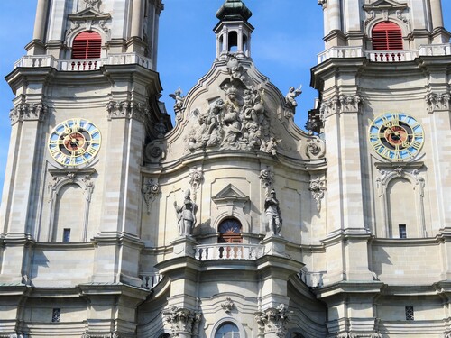 L'abbaye et la cathédrale de Saint Gall (Suisse)