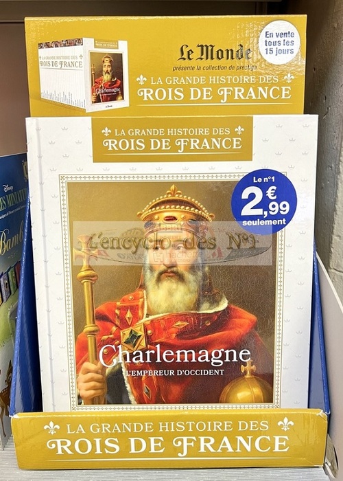 N° 1 La grande histoire des rois de France - Lancement 